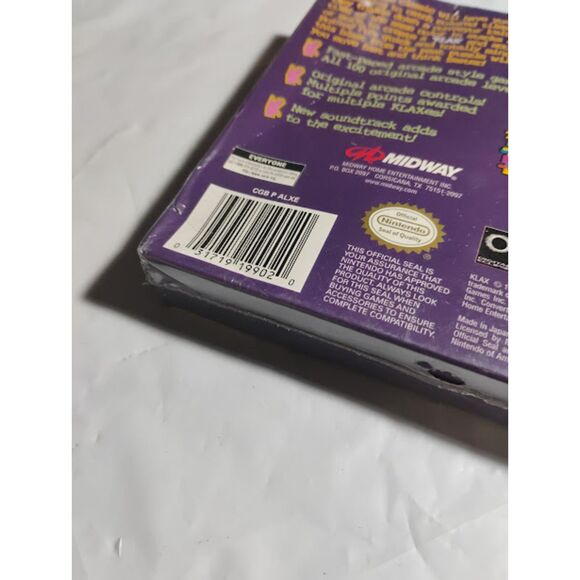 Nintendo Game Boy Color Game Klax New & Sealed In Box - Picture 9 of 9